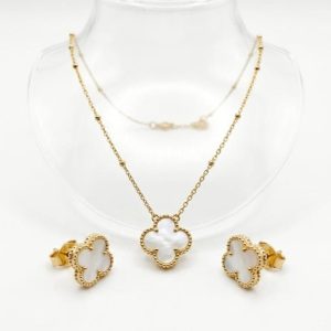 Necklace Set | S-101 White